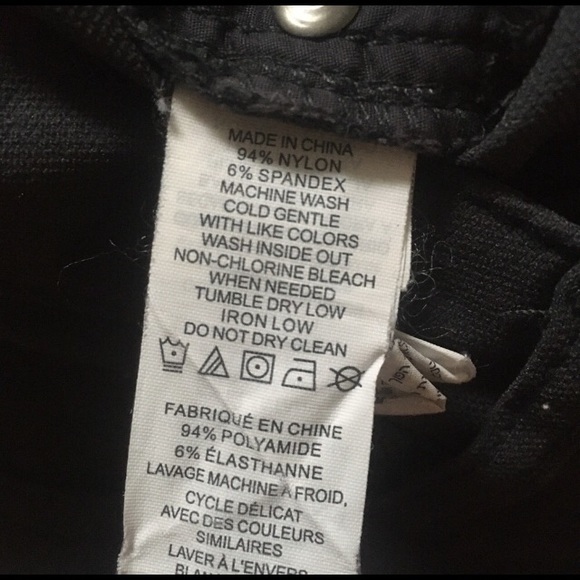 Prana Brenna coal gray skinny moto pant stretch - Picture 7 of 7